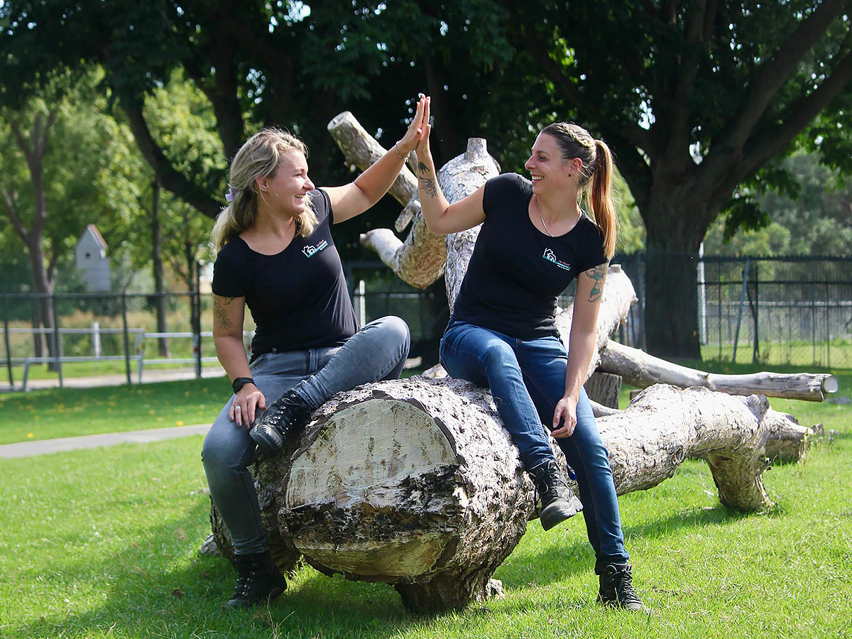 Beheerders Dymphy & Jasmijn